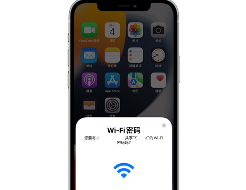 金平苹果15维修店分享iPhone15如何共享Wi-Fi密码 