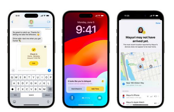 金平金平苹果维修站分享如何在iPhone上使用平安确认功能