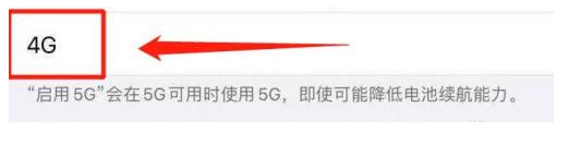 金平苹果13维修分享iPhone 13恒定4G设置方法 