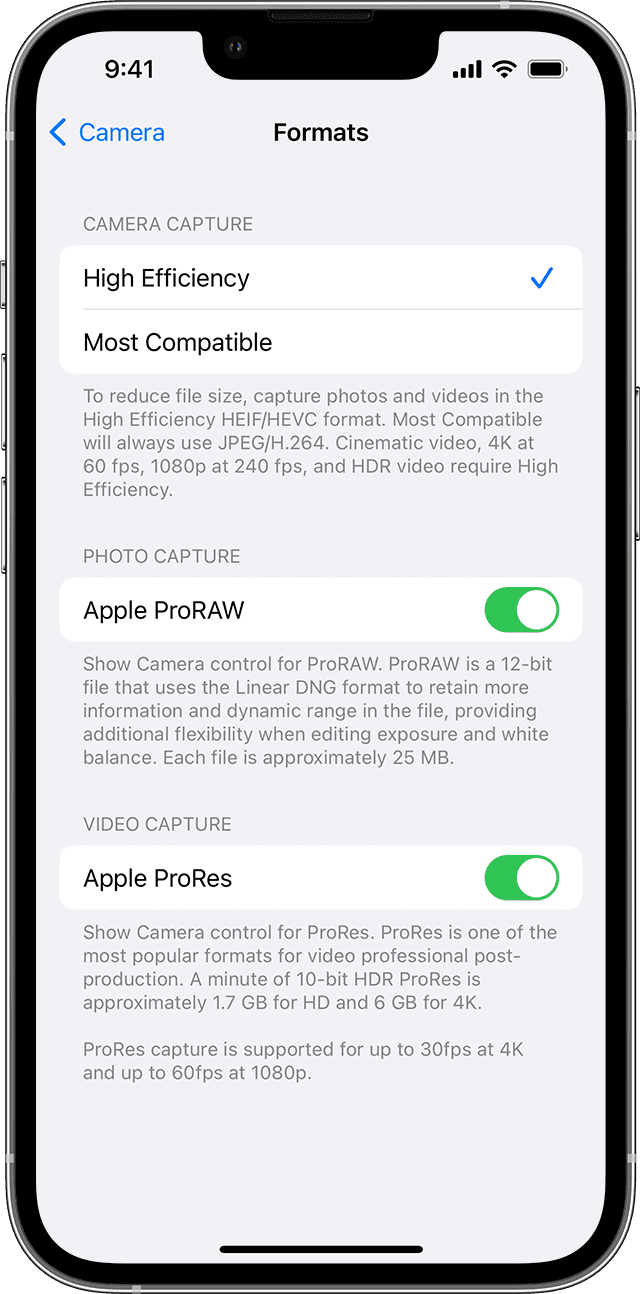 金平苹果13维修分享如何在 iPhone 13 Pro 机型中拍摄和管理 ProRes 视频 